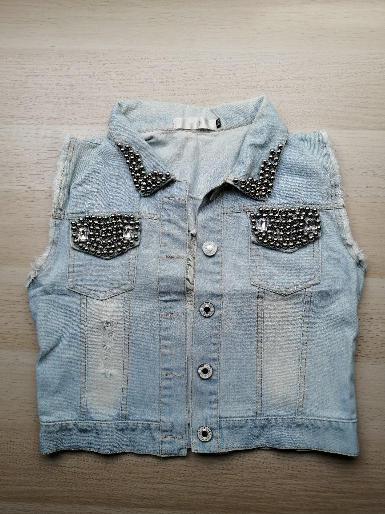 Gilet - SHK - Blauw, Blauw, Ophalen of Verzenden, Zo goed als nieuw, Jasje