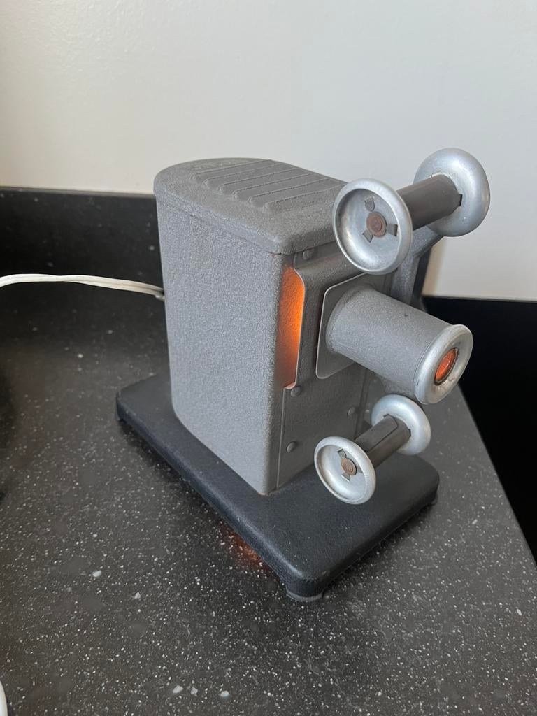 Toverlamp  blikken speelgoed jaren 50 (dia’s kijken) werkend, Ophalen of Verzenden