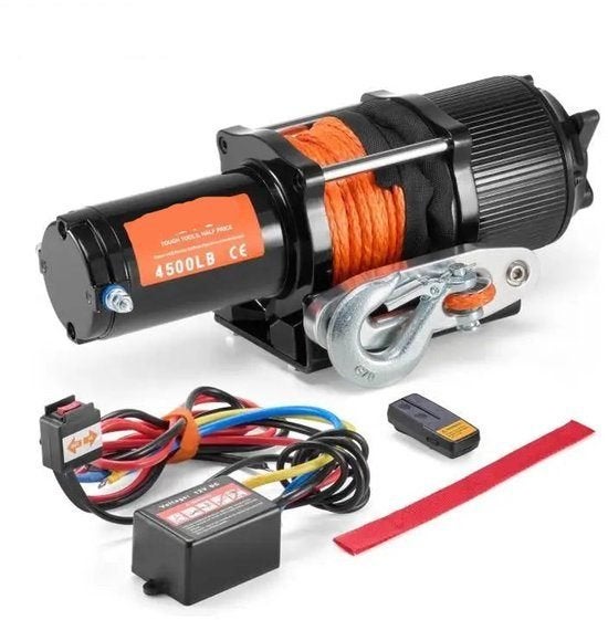 Elektrische lier - Takel - Lier - Tackle - 4500LBS- Staalkab, Corvance B.V., Verzenden, Nieuw, Corvancebol@gmail.com