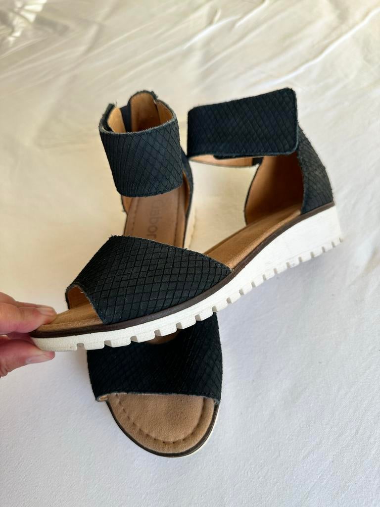 Gabor sandalen maat 36, Kleding | Dames, Schoenen, Ophalen of Verzenden, Zo goed als nieuw, Zwart, Sandalen of Muiltjes