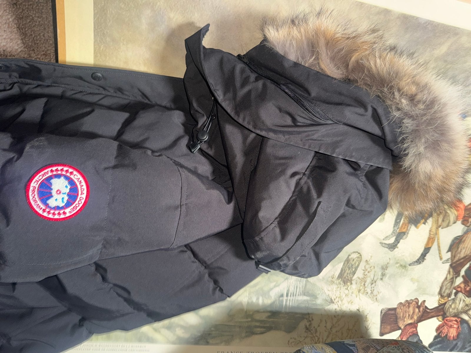 Canada Goose Parka Zwart - Maat XL, Ophalen of Verzenden, Zo goed als nieuw, Maat 56/58 (XL), Zwart