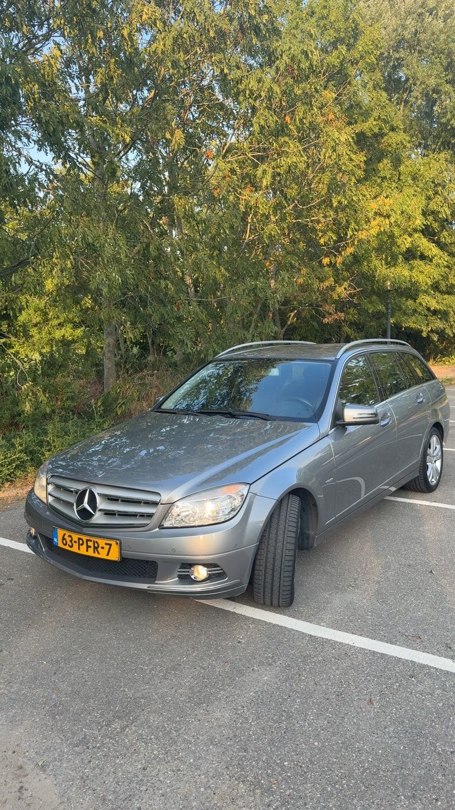 Mercedes-Benz C180 Avantgarde 1.8 CGI Estate 2011 Grijs, Auto's, Mercedes-Benz, Bluetooth, Achterwielaandrijving, 1800 kg, Stationwagon