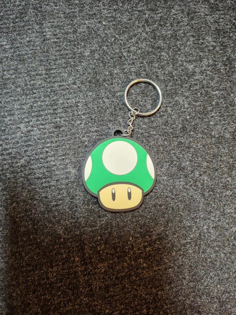 Sleutelhanger mario paddenstoel mushroom, Ophalen of Verzenden