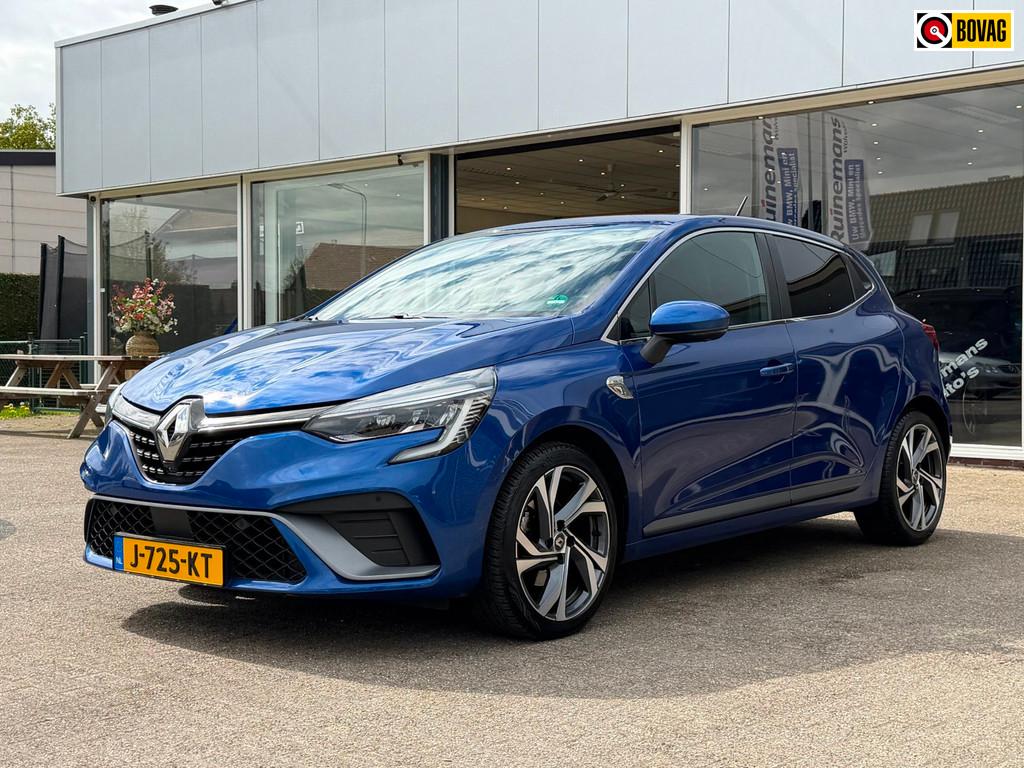 Renault Clio 1.3 AUTOMAAT R.S. Line / 360 CAM / EERSTE EIG /, Auto's, Renault, Gebruikt, 4 cilinders, 1133 kg, Blauw