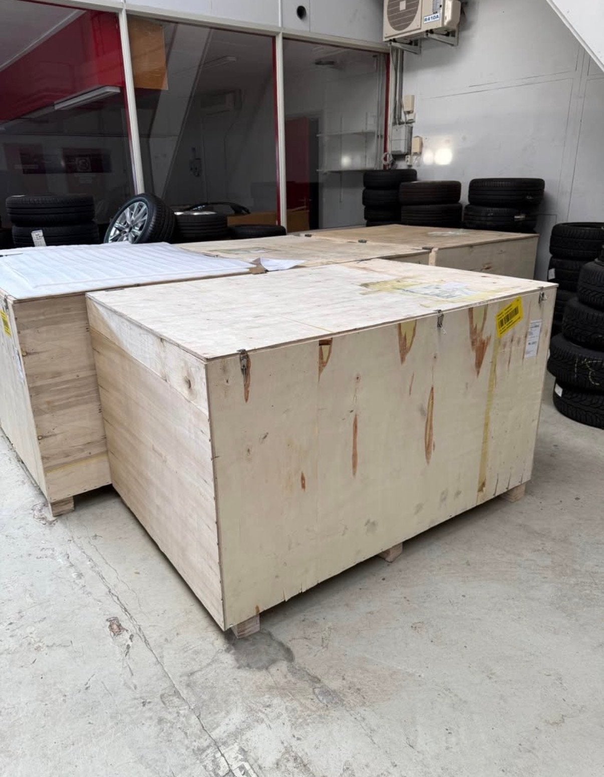 4 Stevige houten kratten voor opslag of transport, Ophalen, Gebruikt, 100 cm of meer, 60 cm of meer