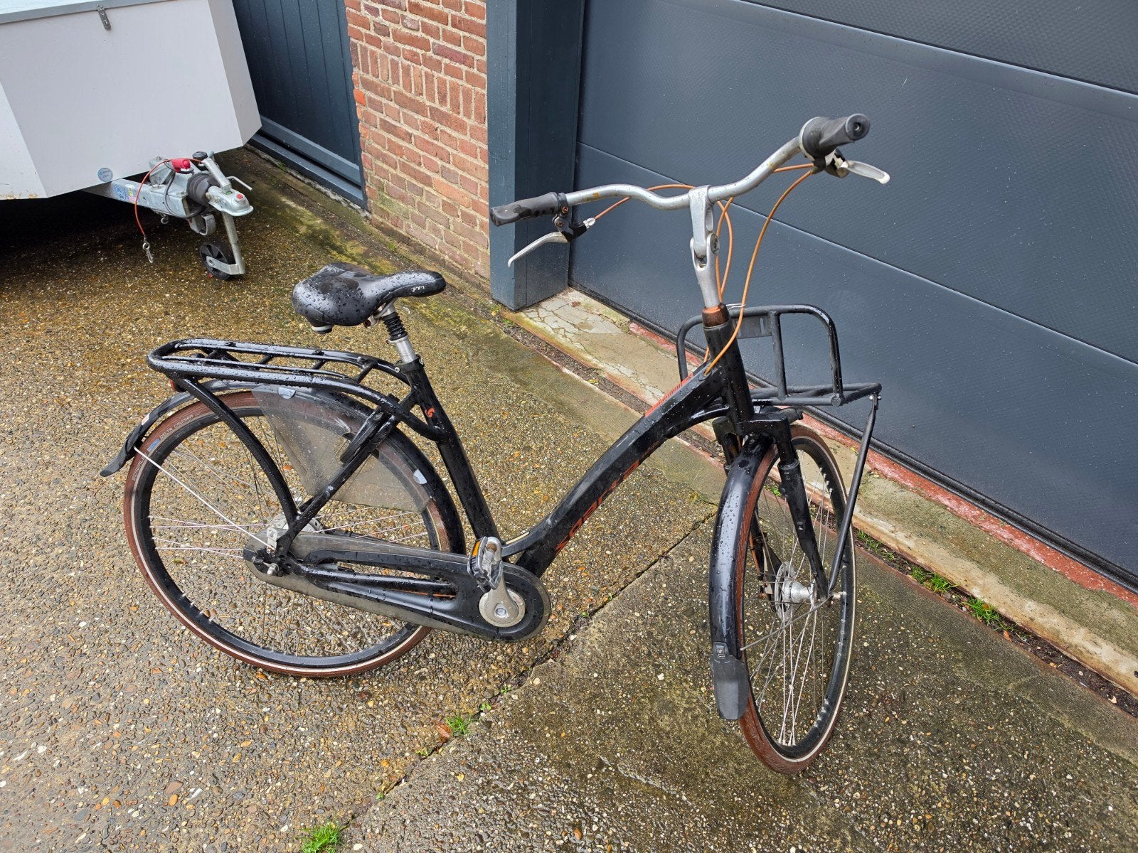 transportfiets sparta 28 inch, Ophalen