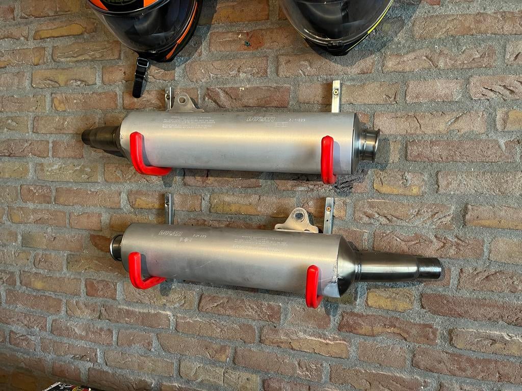 Originele Ducati Monster uitlaten - Set, Motoren, Onderdelen | Ducati, Ophalen of Verzenden, Gebruikt