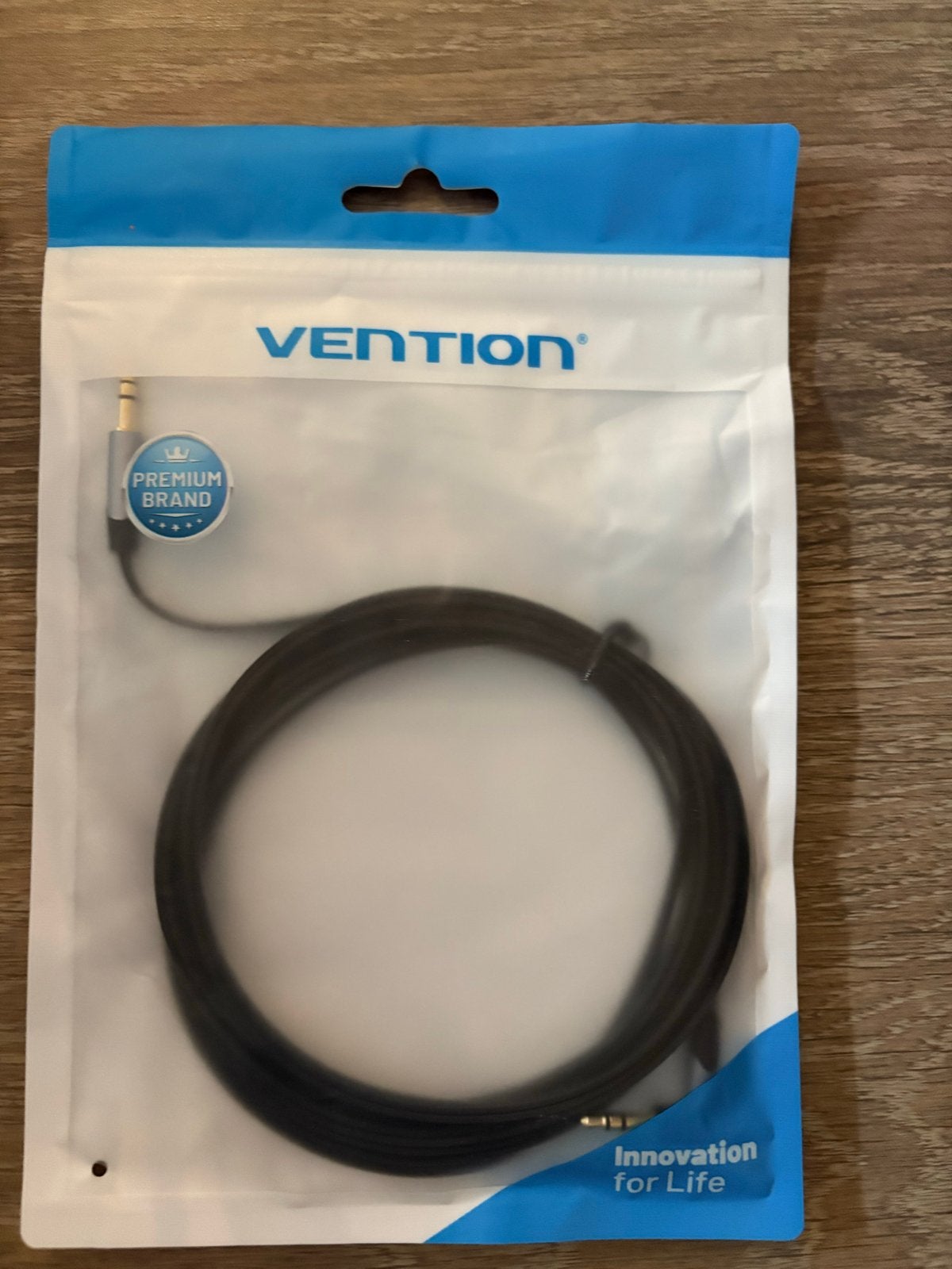 Vention Jack 3.5mm Aux Kabel Male naar Male 3M, Ophalen of Verzenden, Nieuw, 2 tot 5 meter, Interlink-kabel
