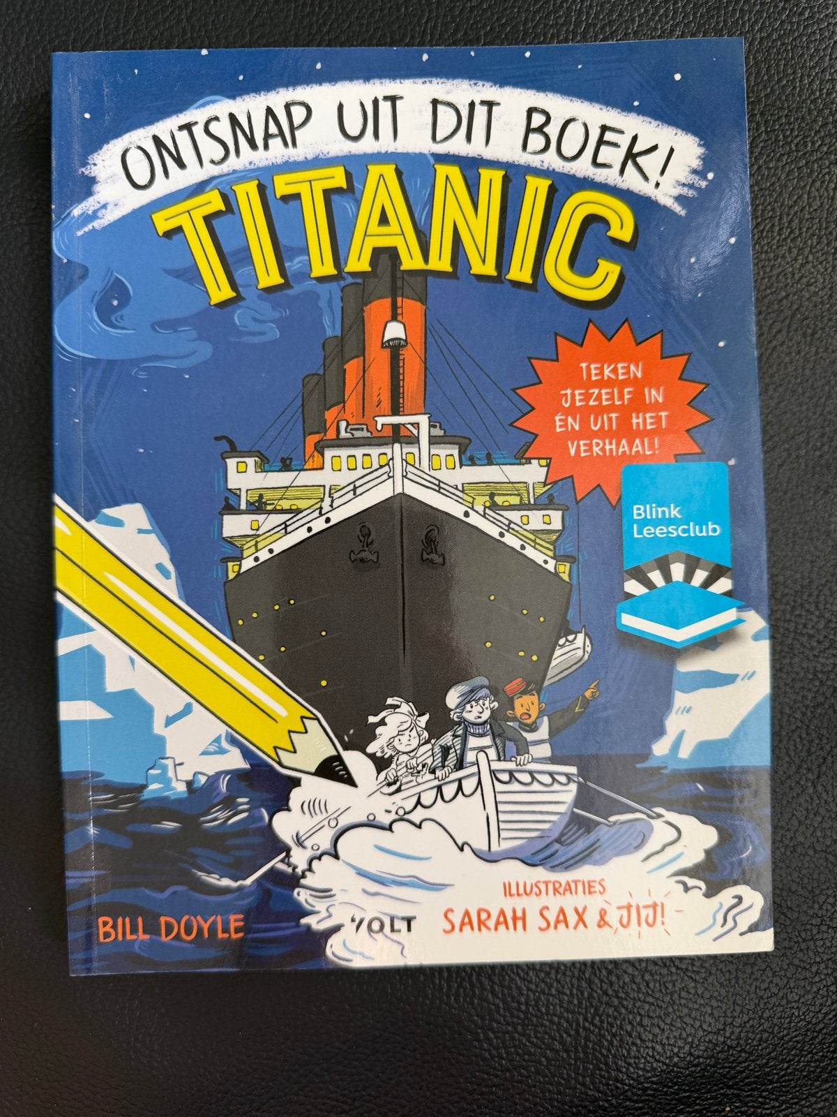 Ontsnap uit dit boek! Titanic - Interactief avontuur, Ophalen of Verzenden, Zo goed als nieuw, Fictie algemeen