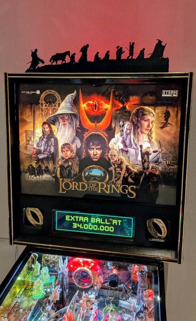 Lord of the Rings, Verzamelen, Automaten | Flipperkasten, Verzenden, Zo goed als nieuw, Elektronisch, Flipperkast