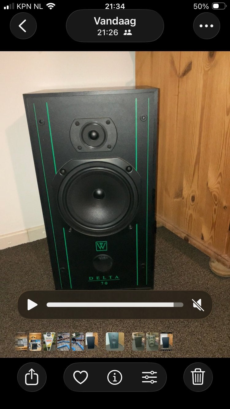 Wharfedale Delta 70 Vloerstaande Luidsprekers, Audio, Tv en Foto, Ophalen, Gebruikt, Vloerstaande luidspreker, Wharfedale