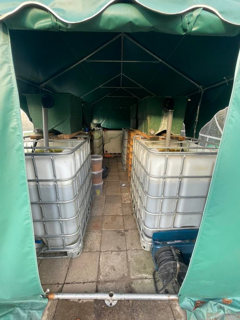 Quarantaine bakken, Tuin en Terras, Vijvers, Gebruikt, Ophalen