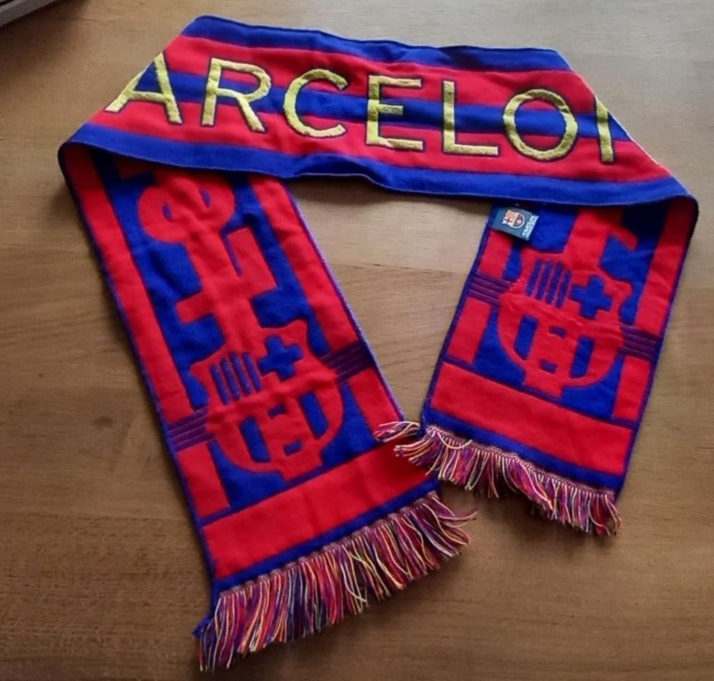FC Barcelona Sjaal Voetbal (Nieuw), Ophalen of Verzenden, Nieuw, Buitenlandse clubs, Vaantje of Sjaal