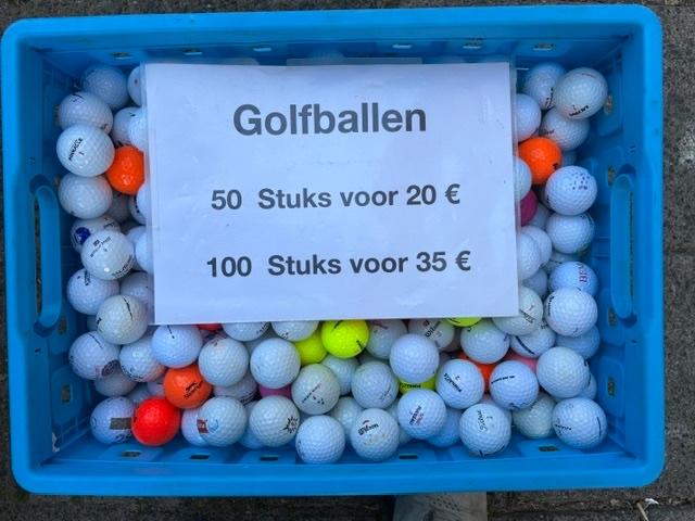 100 golfballen voor 35€, Ophalen of Verzenden, Gebruikt, Bal(len)