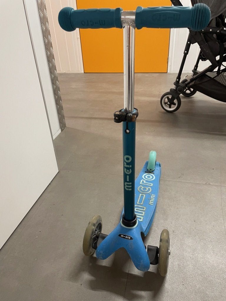 Mini Micro Deluxe step, blauw, Ophalen, Gebruikt, Gewone step