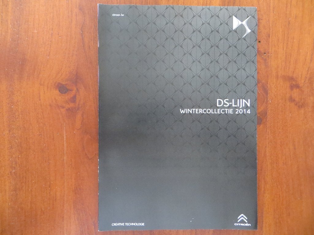 Citroën DS-lijn wintercollectie 2014 DS4, DS4 Hybrid4, DS3, Ophalen of Verzenden, Nieuw, Citroën
