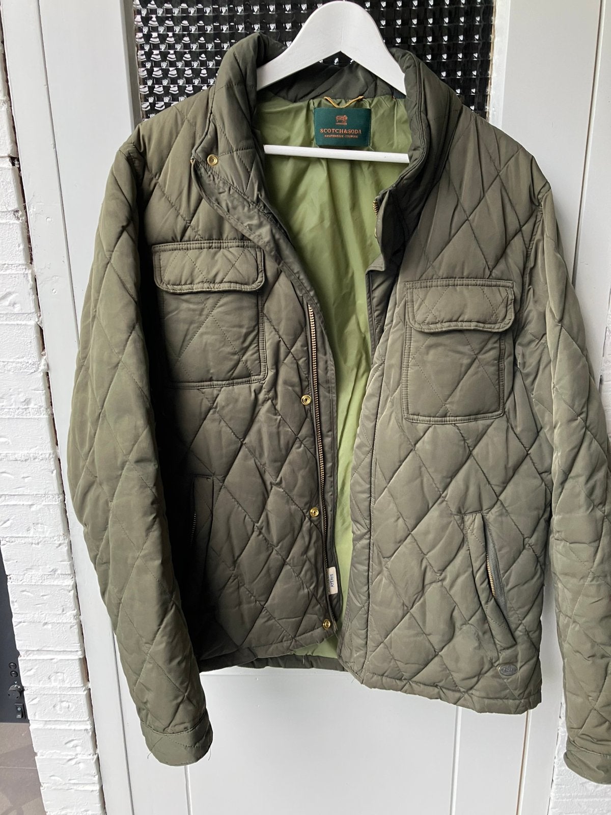 Scotch en Soda winterjack maat XL, Kleding | Heren, Ophalen of Verzenden, Gedragen, Maat 56/58 (XL), Blauw