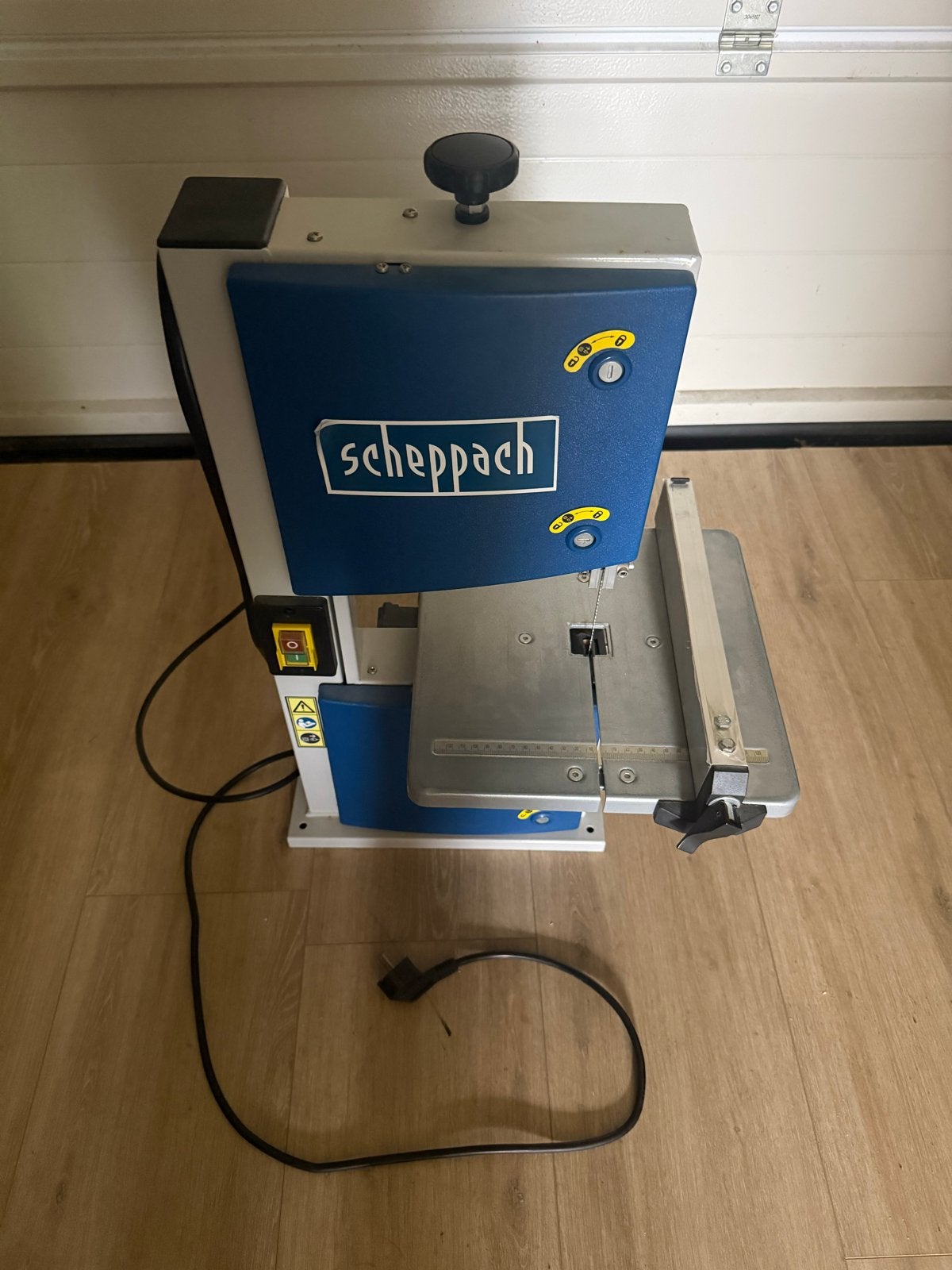 Scheppach HBS20 Lintzaag - Zeer goede staat, Ophalen, 70 mm of meer, Zo goed als nieuw, Lintzaag