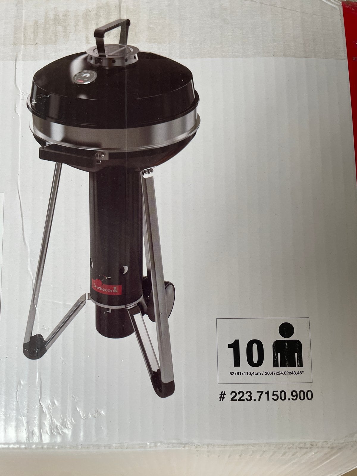 Grote Barbecook Barbecue voor 10 personen - Nieuw in doos, Ophalen of Verzenden, Nieuw