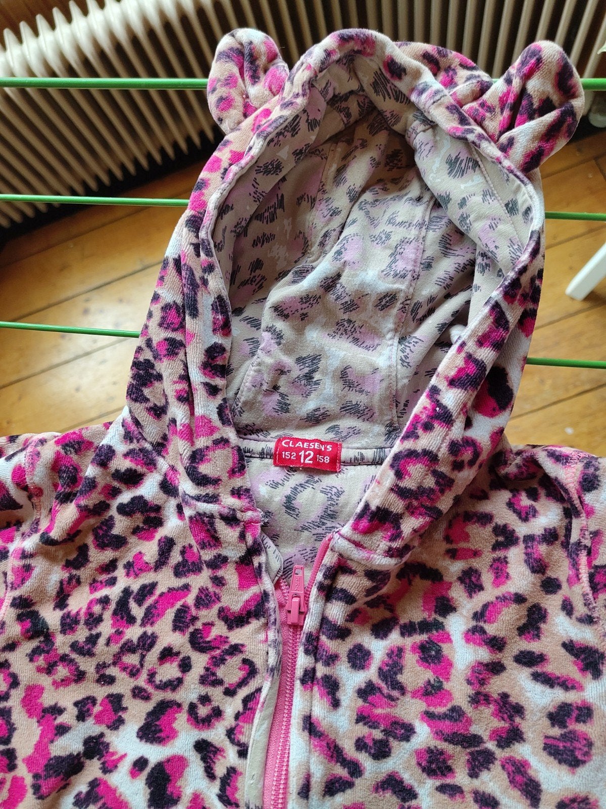 Huispak maat 152-158 panter roze merk Claesens, Ophalen of Verzenden, Meisje
