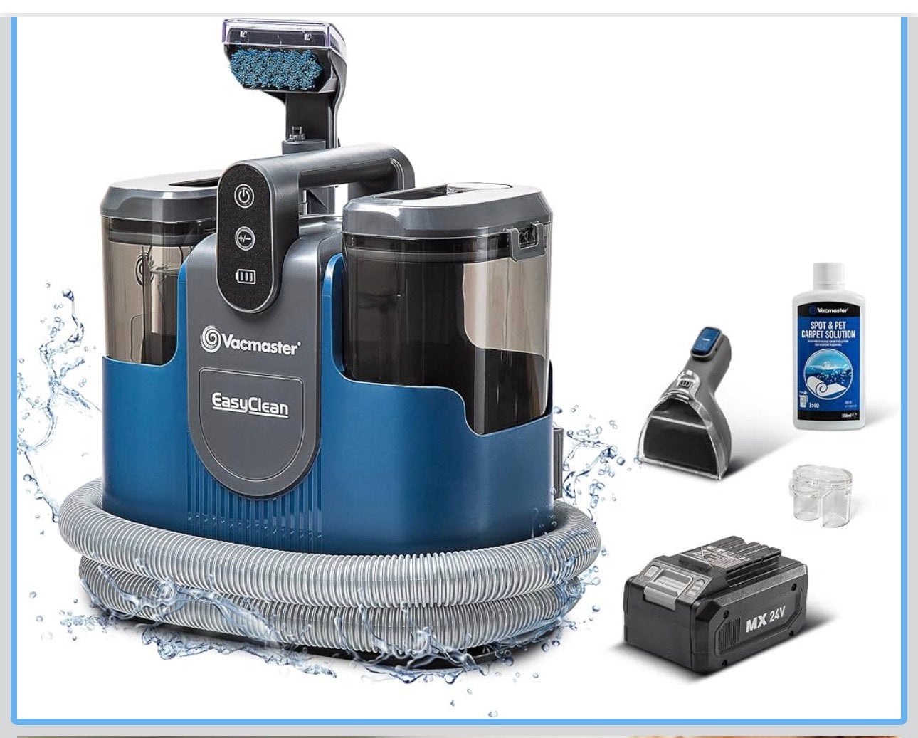 New in doos vacmaster tapijt reiniger, Ophalen of Verzenden, Nieuw, Overige typen