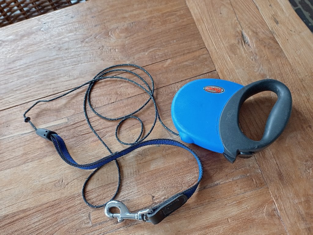 hondenriem/rollijn Flexi Comfort 5m, Ophalen of Verzenden, Gebruikt