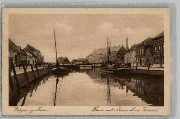Bergen op Zoom Haven Arsenaal en Kazerne, Verzamelen, Ophalen of Verzenden, Voor 1920, Ongelopen, Noord-Brabant