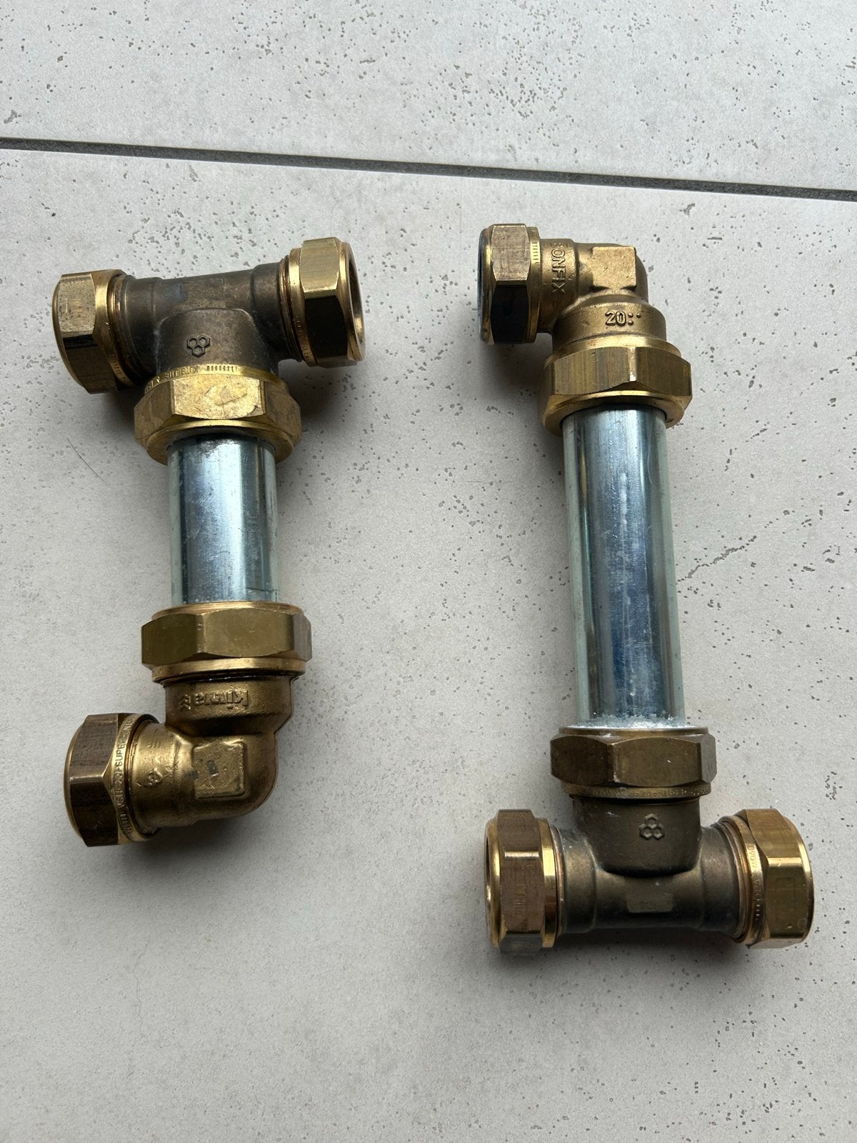 T-stukken 28/22 en haakse bocht 28/22, Ophalen, Overige materialen, Bochten, 20 tot 40 mm
