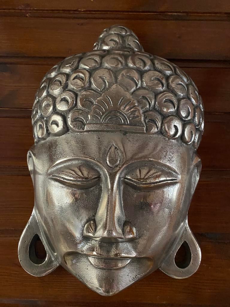 Boeddha masker, Huis en Inrichting, Woonaccessoires | Boeddhabeelden, Ophalen, Zo goed als nieuw