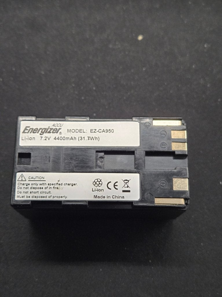 Energizer EZ-CA950 Li-ion 7.2V 4400mAh accu, Audio, Tv en Foto, Gebruikt, Accu
