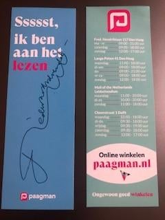 Bladwijzer. Gesigneerd door Edward v.d. Vendel, Poezie 2024, Ophalen of Verzenden, Eén auteur, Edward v.d. Vendel, Nieuw