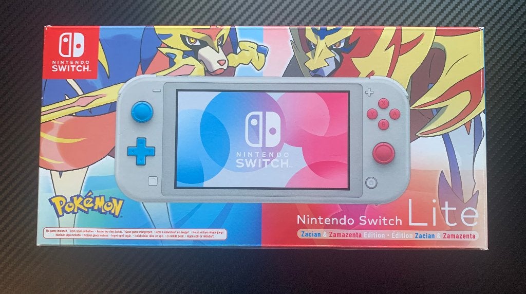 Nintendo Switch Lite - Pokemon Zacian & Zamazenta Edition, Spelcomputers en Games, Spelcomputers | Nintendo Switch Lite, Verzenden