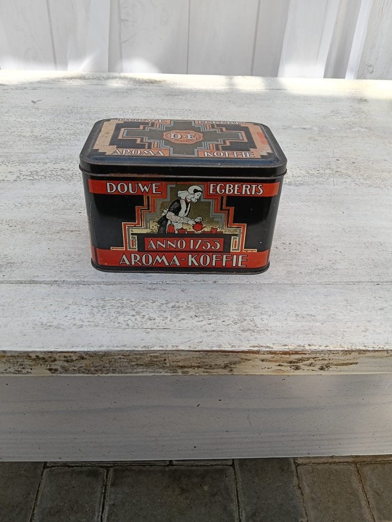 Vintage Douwe Egberts Aroma Koffie blik (ca. 1978-1980), Ophalen