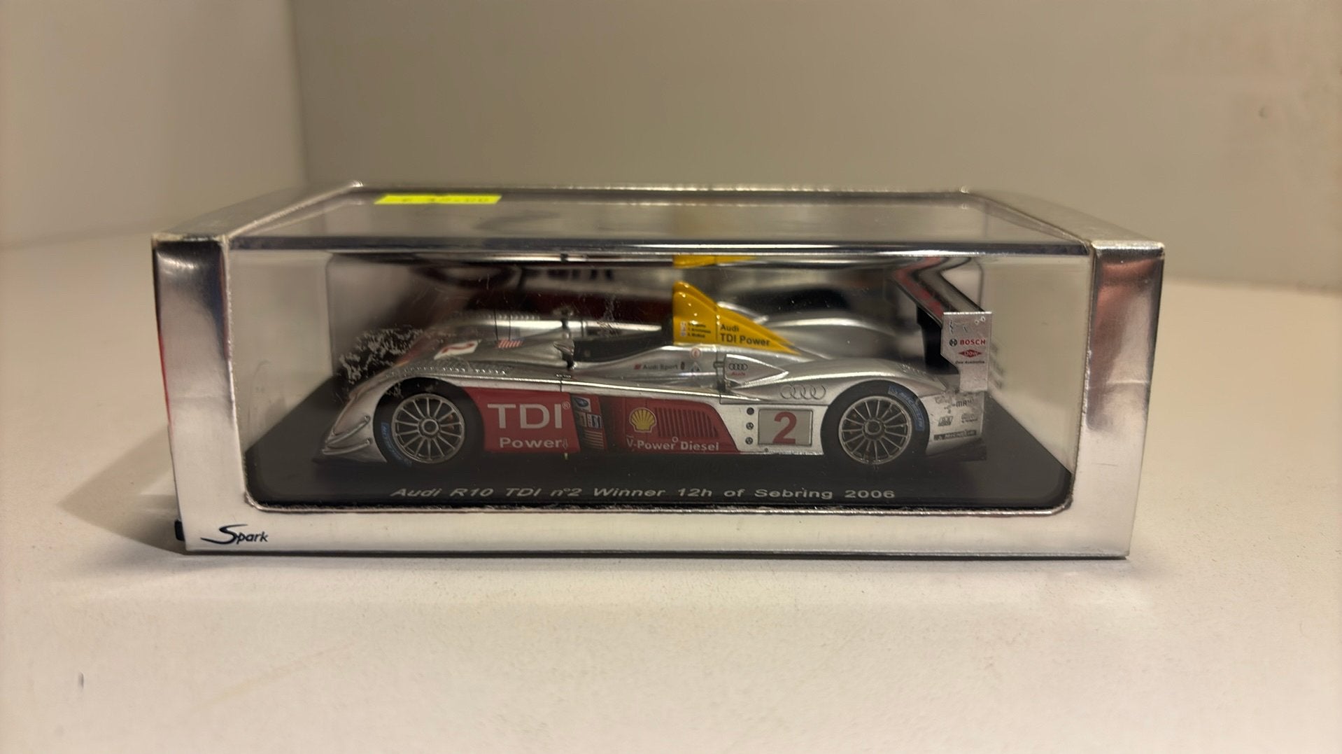 Audi r10 #2 winner 12h sebring 2006 spark 1.43, Overige merken, Auto, Ophalen of Verzenden, A