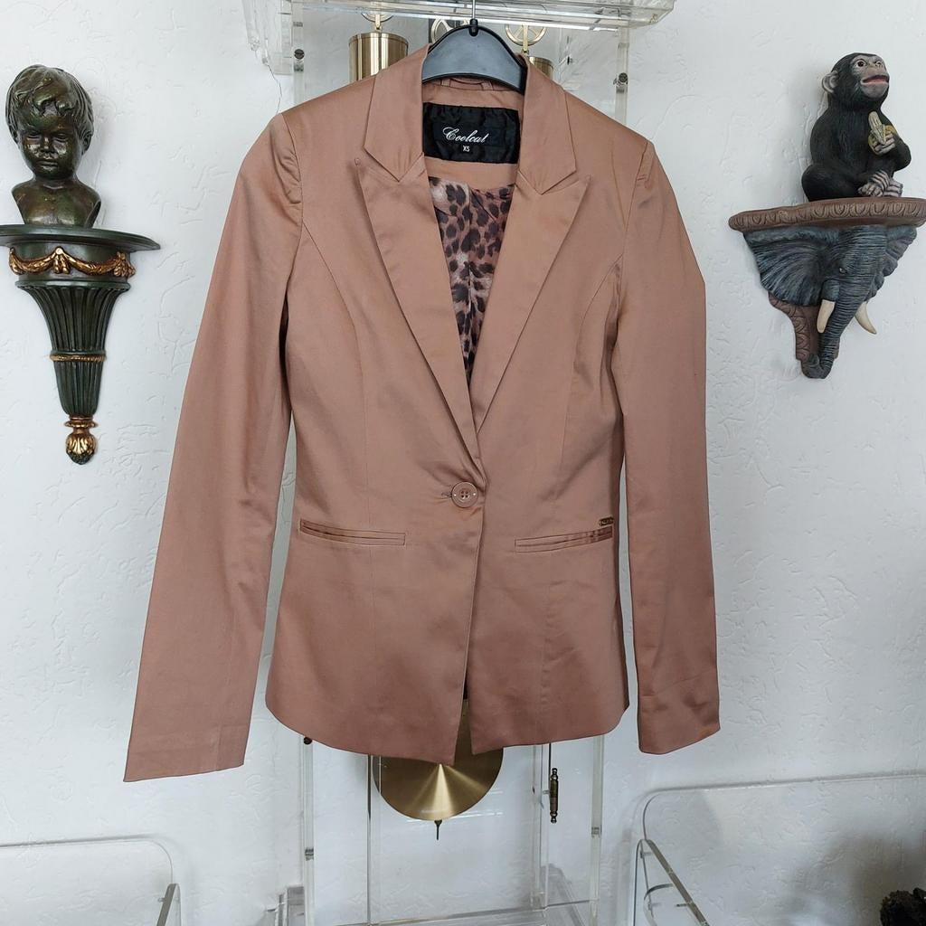 Blazer van Coolcat.  Maat XS., Verzenden, Beige, Zo goed als nieuw, Coolcat