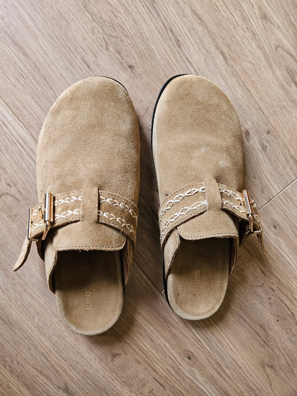 Haboob instappers 40/41, Kleding | Dames, Schoenen, Bruin, Instappers, Nieuw, Ophalen of Verzenden