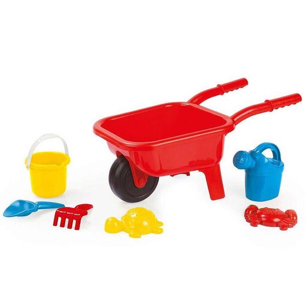 Dolu Kruiwagen Speelset Rood/Blauw/Geel, Gebruikt, Ophalen of Verzenden, Dolu, Dolu