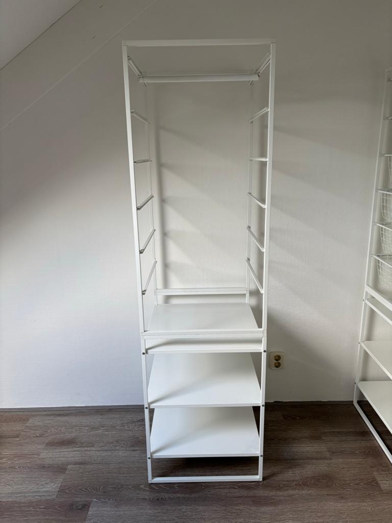 IKEA JONAXEL Opbergsysteem met kledingroede en planken, Huis en Inrichting, Kasten | Kledingkasten, Ophalen, Met plank(en), 200 cm of meer