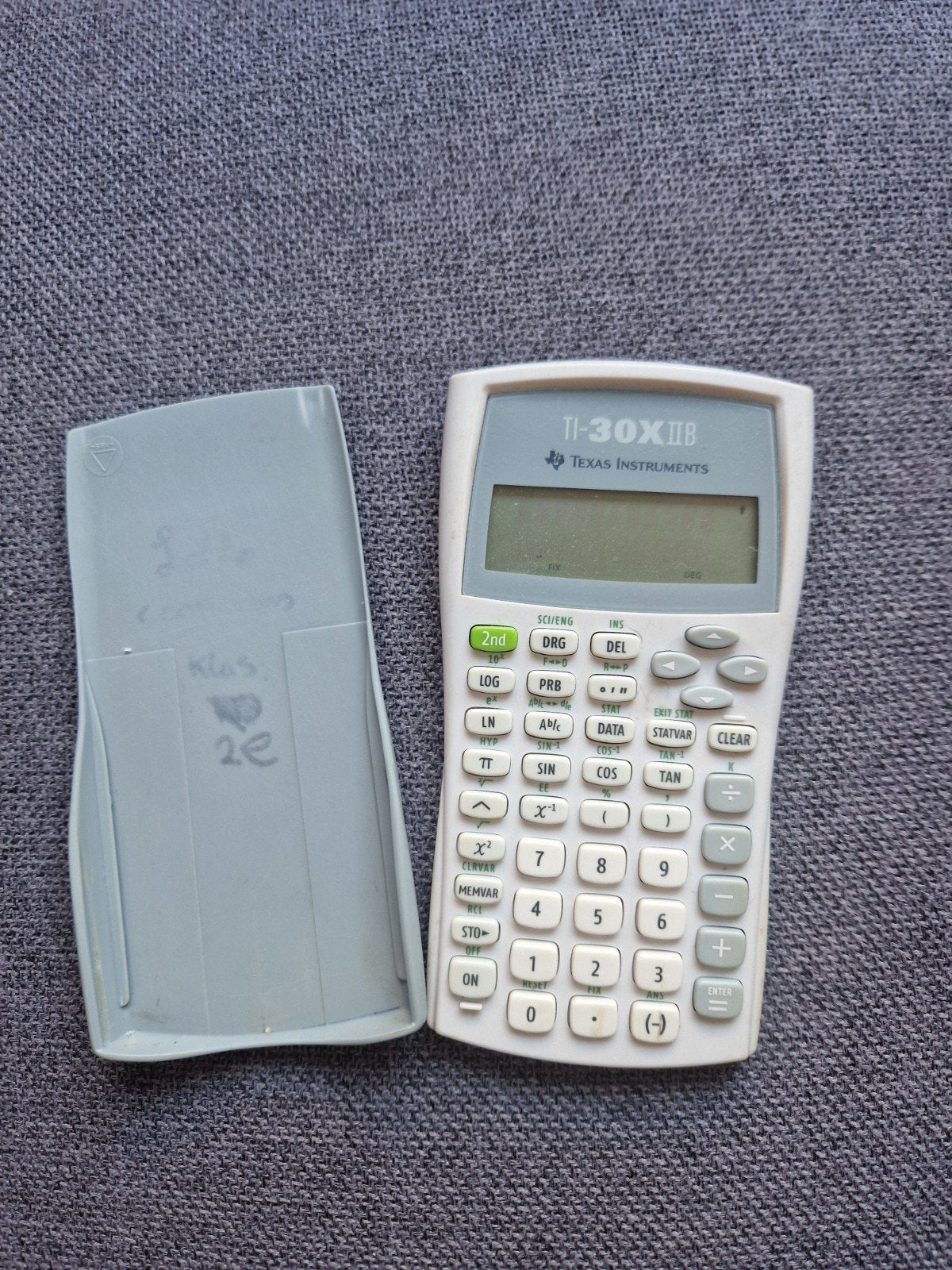 Goed werkende Rekenmachine  Texas Instruments TI-30XIIB, Ophalen, Gebruikt