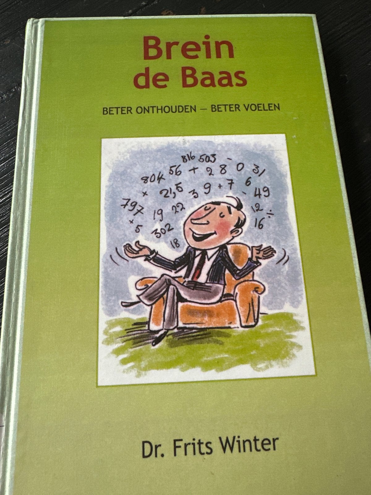 Brein de Baas - Beter onthouden, beter voelen, Ophalen of Verzenden, Gelezen, Overige uitgevers, Nederlands