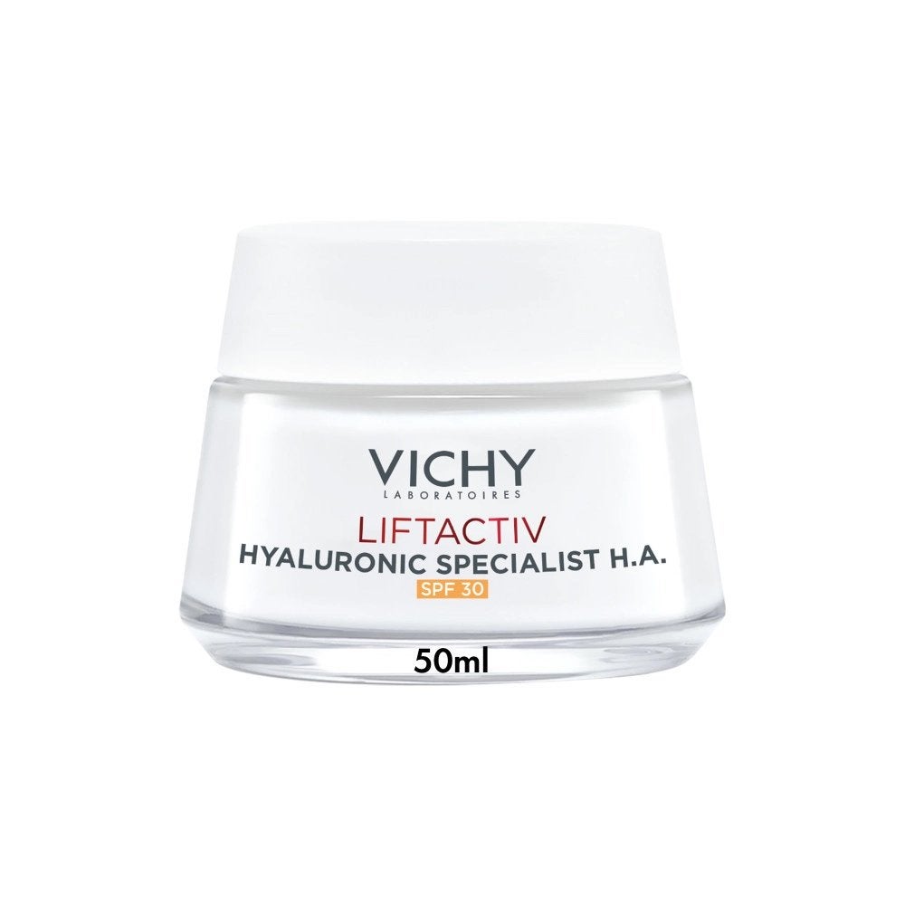 Vichy Liftactiv Hyaluronic Specialist Dagcrème SPF30 50ml, Verzenden, Nieuw, Gehele gezicht, Verzorging