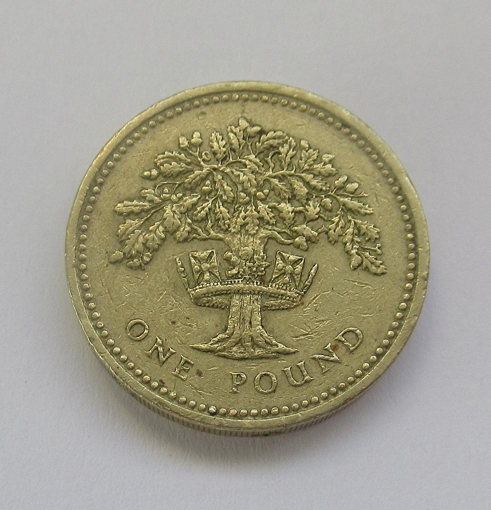 Verenigd Koninkrijk  1 pound 1992  English Oak, Verzenden, Overige landen