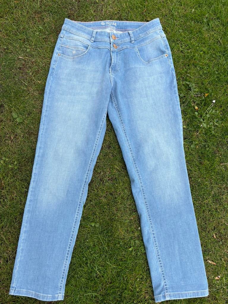 Parami spijkerbroek mt 40, Verzenden, Nieuw, Blauw, W30 - W32 (confectie 38/40)
