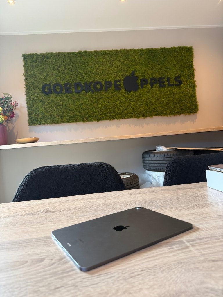 iPad Air m1 5e Generatie 64GB Space Grey | wifi model, Computers en Software, Apple iPads, Gebruikt, Apple iPad Air, Wi-Fi, 11 inch