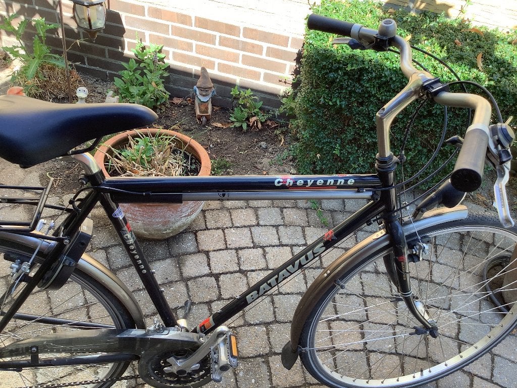 Batavus herenfiets, Ophalen, 28 inch, Gebruikt, Velgrem