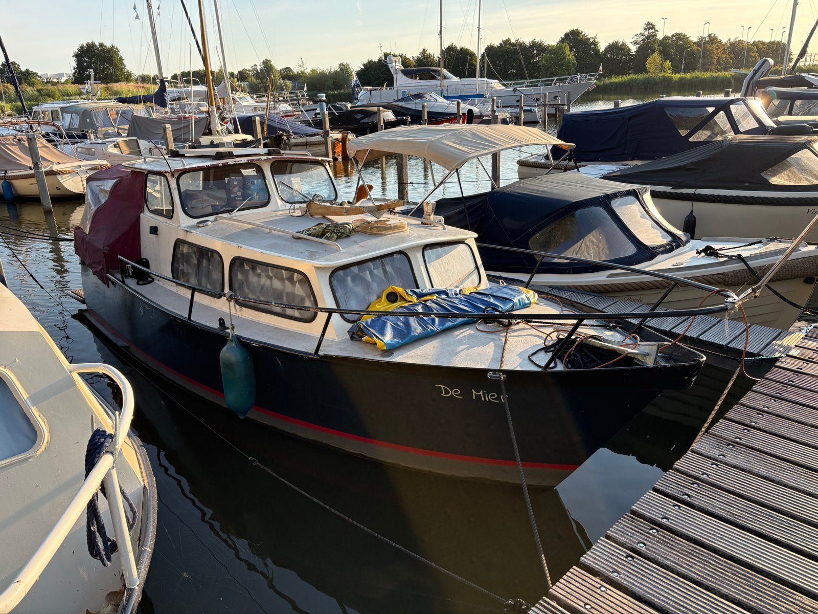 Boot opknapper: Hekdrive defect, Watersport en Boten, Gebruikt, Binnenboordmotor, Diesel, Kruiser