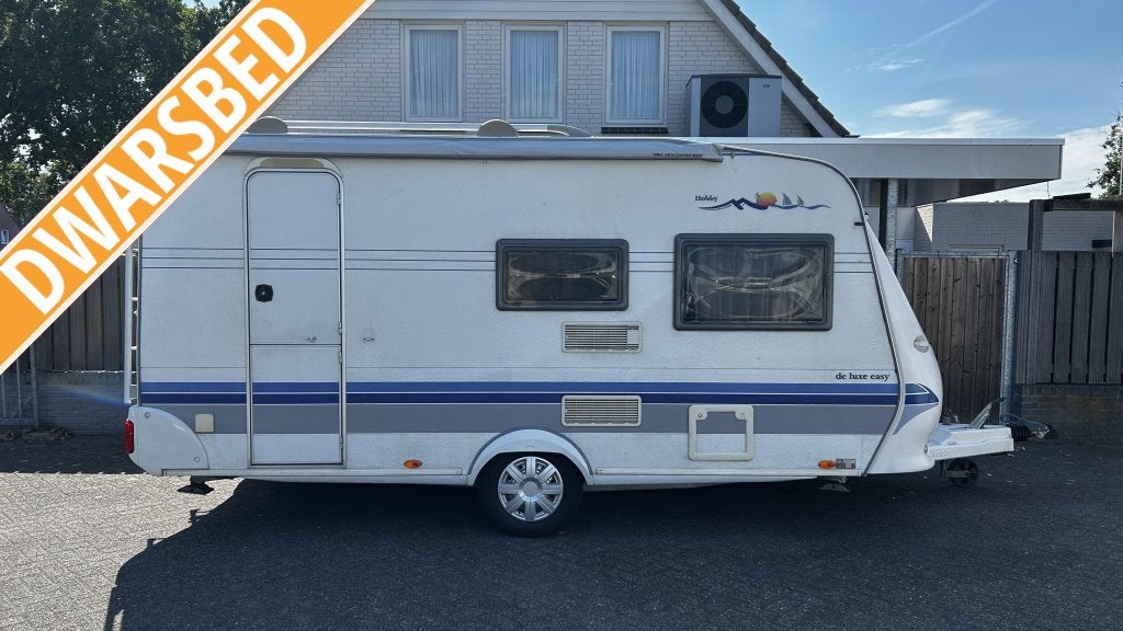 Hobby De luxe Easy 440 SF Tent-Luifel-fietsendrager, Schokbreker, Hobby, Bedrijf, Treinzit