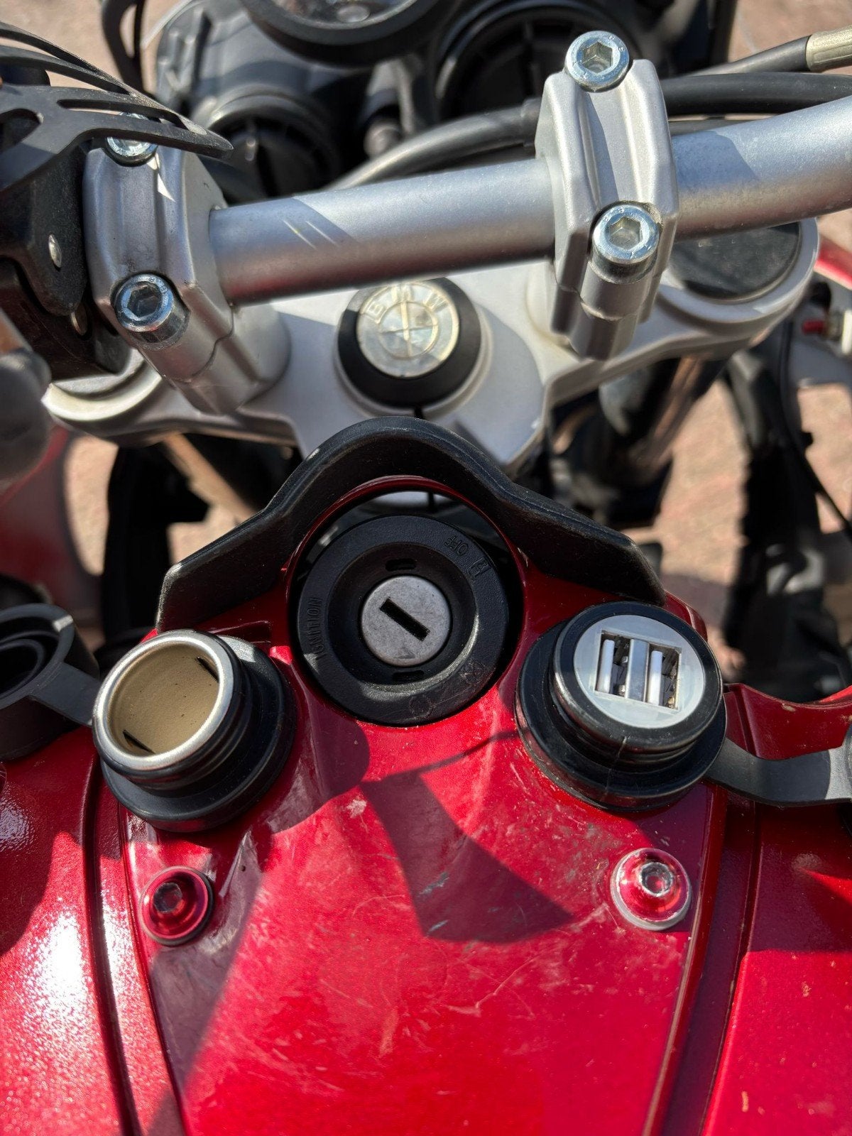BMW F 650 GS - Rode Toermotor met Koffers, Particulier, Toermotor