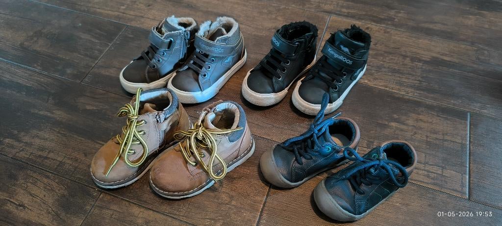 Baby schoenen maat 20 en 21, Ophalen, Gebruikt, Jongetje, Schoentjes