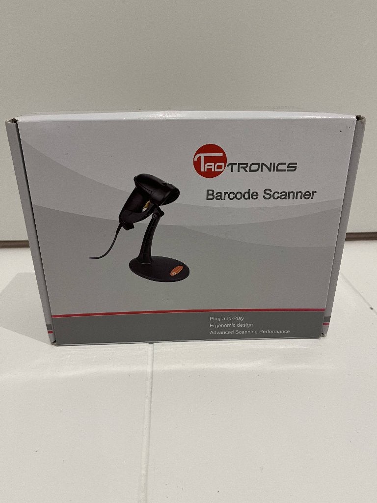 TaoTronics USB Barcode Scanner, Zo goed als nieuw, TaoTronics, Barcodescanner, MacOS
